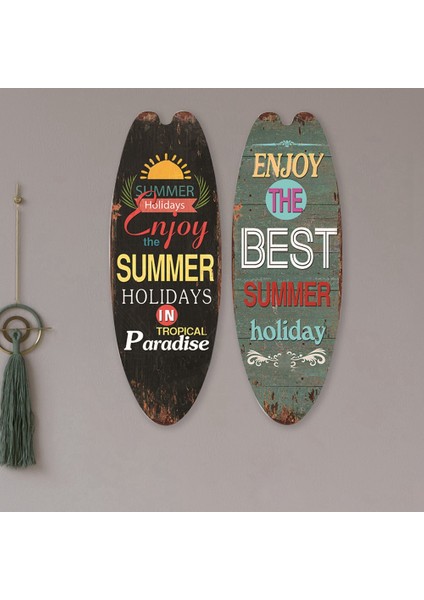 2 Adet Dize Festivali Bar Ev Dekor Rahat Ev Dekor Vintage Ahşap Işareti Sörf Tahtası Ahşap Işareti Plaj Tarzı Asılı 1 (Yurt Dışından) fırsatları