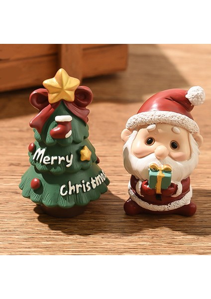 Noel Ivır Zıvır Manzara Sevimli Karikatür Noel Hediyesi Ağacı Dekorasyon Dekorasyon Kör Kutu Hediye Noel Kolye (Yurt Dışından) fırsatları