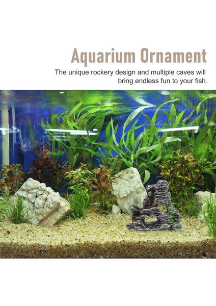 Tırmanma Evcil Hayvan Malzemeleri Reçine Süsler Akvaryum Peyzaj Aksesuarları Reçine Döşeli Balık Tankı Akvaryum Dekorasyon D (Yurt Dışından) indirimleri