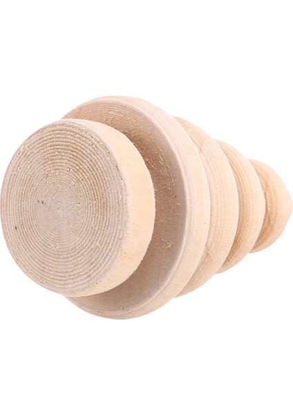 Boş Dıy Ahşap Noel Ağacı Peg Bebekler Parti Kek Toppers 20'li Paket (Yurt Dışından) fırsatları