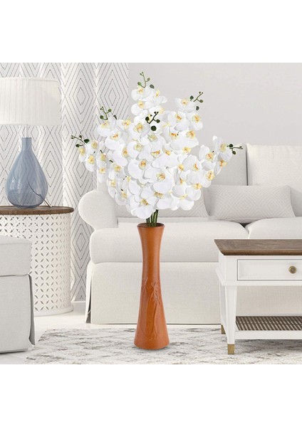 6 Adet 38 Inç Yapay Gerçek Iletişim Orkide Çiçekler 9 Kafaları Lateks Phalaenopsis Kaynaklanıyor Dıy Düğün Centerpieces, Mutfak (Yurt Dışından) indirimleri