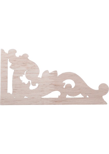 10 Adet Sol + Sağ (Her 5 Adet) Vintage Ahşap Oyma Köşe Onlay Mobilya Duvar Dekor Boyasız Çerçeve Aplike (Yurt Dışından) fırsatları