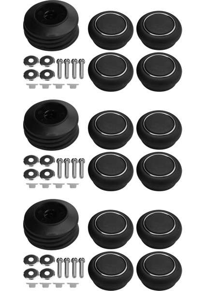 12 Adet Tencere Kapağı Topuzu Tava Kapağı Tutma Kolu Evrensel Mutfak Tencere Kapağı Değiştirme Düğmesi (Yurt Dışından)