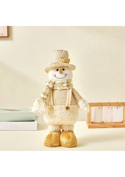 Noel Baba Noel Bebekler Noel Pencere Dekorasyonu Için Ayakta Figürler Noel Noel Baba Bebekler Heykelcik Tatil Dekor B (Yurt Dışından) fırsatları