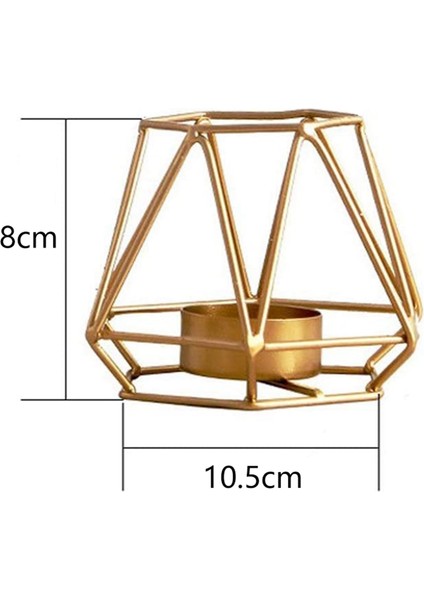 16 Adet Metal Geometrik Tasarım Çay Işık Adak Mumluklar, Içi Boş Tealight Mumluklar (Yurt Dışından) modelleri