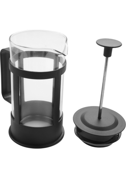 French Press Kahve ve Çay Makinesi 12OZ, Kalınlaştırılmış Borosilikat Cam Kahve Presi Paslanmaz ve Bulaşık Makinesinde Yıkanabilir (Yurt Dışından)