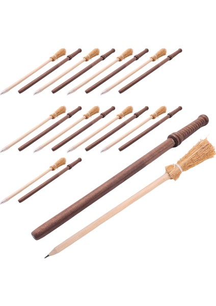 20 Adet Değnek Kalem Parti Malzemeleri ve 20 Parça Cadı Süpürge Kalemleri, Değnek Kalemler Tema Doğum Günü Çanta Dolgu Şekeri (Yurt Dışından) fiyatları