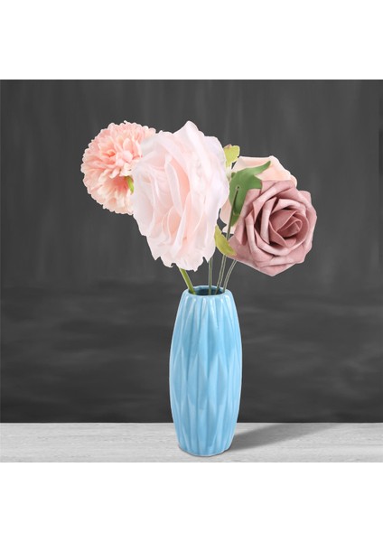 Yapay Düğün Çiçekleri Kutu Seti Sahte Tozlu Gül Çiçek Combo Dıy Çiçek Düzenlemeleri Centerpieces Buketleri Ev (Yurt Dışından) indirimleri