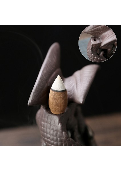 Tütsü Şelale Tütsü Brülör Seramik Ejderha Dekoratif Oyun Karışık Tütsü Koni Şelale Sigara Odası Dekor (Yurt Dışından) fırsatları