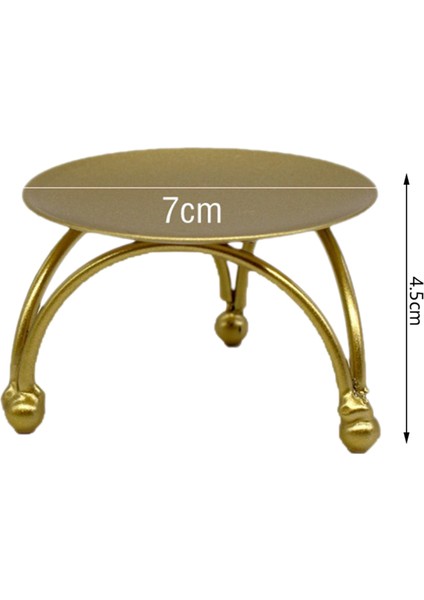 Avrupa Tarzı Şamdan Demir Mumluklar Retro Yuvarlak Masa Altın Ev Şenlikli Süsleme Için 4 Adet (Yurt Dışından) fırsatları