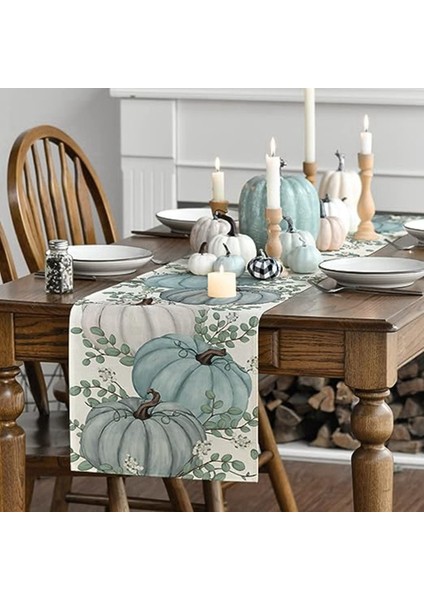 Güz Sving Masa Örtüsü Masa Koşucu Masa Dekorasyon Parti Akçaağaç Yaprağı Tarzı (Yurt Dışından) indirimleri