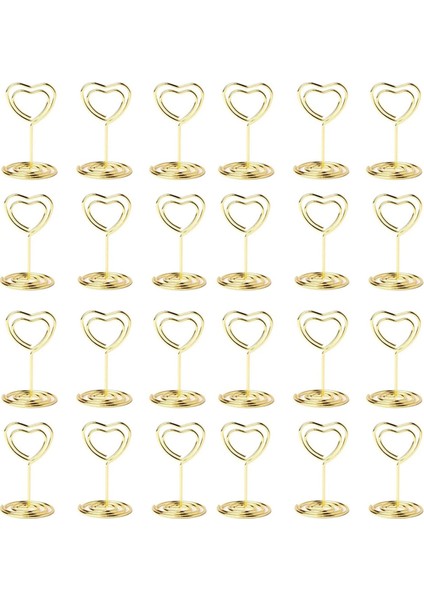 40 Adet Masa Numarası Tutucular Yer Kart Tutucu Kartlar Standı Adı Menü Klipleri, Parti Altın Için Masa Işareti Tutucular (Yurt Dışından)