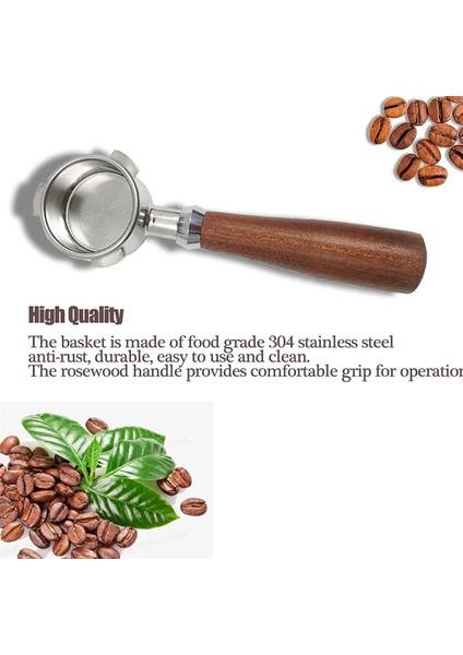 Breville Barista Express Için 2 Adet 54MM Dipsiz Portafilter BES870XL BES870BSXL BES878BSS BES880BSS BES840XL (Yurt Dışından) modelleri