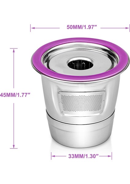 Keurig Için Yeniden Kullanılabilir K Bardakları, Yeniden Kullanılabilir Kahve Kapsülleri, Keurig Kahve Makinesi 2.0 ve 1.0 Için Doldurulabilir K Bardakları (Yurt Dışından) fiyatları