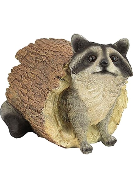 Bandit The Animal Kapalı/açık Bahçe Hayvan Heykeli, El Döküm Polyresin, Tam Renkli Kaplama (Yurt Dışından)