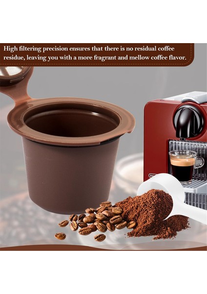 Nespresso Kahve Makineleri Için Kahve Kapsül Filtresi Nespresso Kapsülleri Için Yedek Doldurulabilir Kahve Filtre Kapsülü (Yurt Dışından) fırsatları