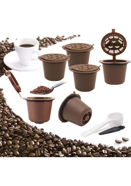 Nespresso Kahve Makineleri Için Kahve Kapsül Filtresi Nespresso Kapsülleri Için Yedek Doldurulabilir Kahve Filtre Kapsülü (Yurt Dışından) indirimleri