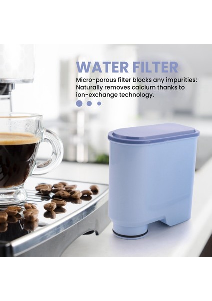 CMF009 Kahve Makinesi Su Filtresi Yedek Philips Saeco Aqua Clean Filtreler Kireç Çözücü CA6903/10/00/01/22/47 (Yurt Dışından) modelleri