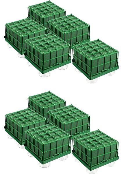 10 Adet Çiçek Köpük Kafes Çiçek Tutucu Çiçek Köpük ve Vantuz ile Düğün Masa Centerpiece Çiçek Aranjmanı (Yurt Dışından)