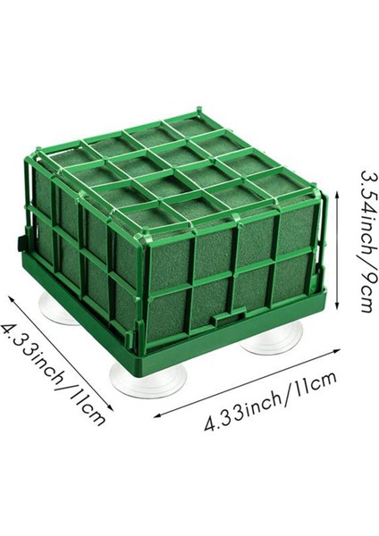 10 Adet Çiçek Köpük Kafes Çiçek Tutucu Çiçek Köpük ve Vantuz ile Düğün Masa Centerpiece Çiçek Aranjmanı (Yurt Dışından) indirimleri