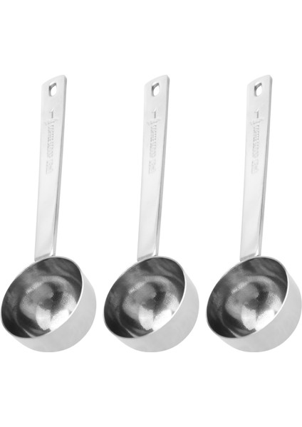 Paslanmaz Çelik Kahve Kaşığı Uzun Saplı Kahve Ölçme Kaşığı Metal 1 Yemek Kaşığı Kahve Kaşığı Kahve Kaşığı 3 Parça Set (Yurt Dışından) modelleri