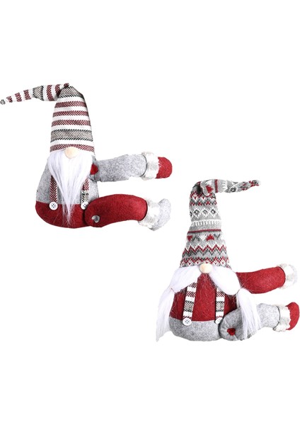 Noel Ağacı Gnome-El Yapımı Gnome Noel Dekorasyonu, Komik Noel, Ayrıca Perde Kravat Olarak Kullanılabilir (Yurt Dışından)