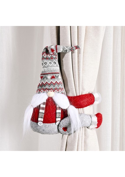 Noel Ağacı Gnome-El Yapımı Gnome Noel Dekorasyonu, Komik Noel, Ayrıca Perde Kravat Olarak Kullanılabilir (Yurt Dışından) modelleri