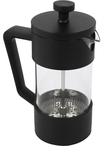 5x French Press Kahve ve Çay Makinesi 12 Oz, Kalınlaştırılmış Borosilikat Cam Kahve Presi Paslanmaz ve Bulaşık Makinesinde Yıkanabilir, Siyah (Yurt Dışından)