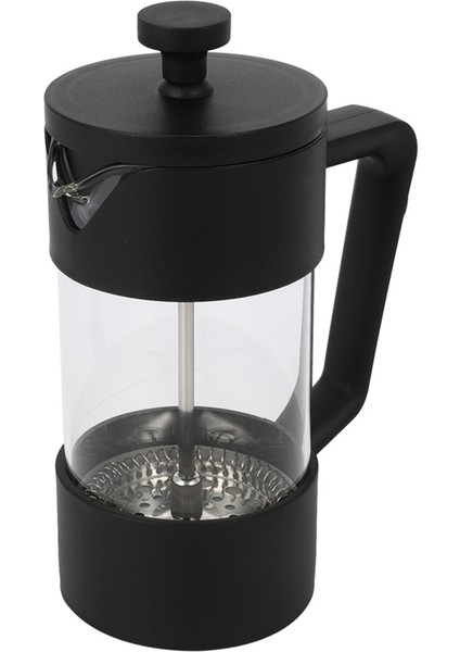 5x French Press Kahve ve Çay Makinesi 12 Oz, Kalınlaştırılmış Borosilikat Cam Kahve Presi Paslanmaz ve Bulaşık Makinesinde Yıkanabilir, Siyah (Yurt Dışından)