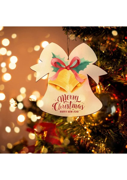 30 Adet Ahşap Yılbaşı Süsleri Boyamak Için Dıy Boş Bitmemiş Çan Şekli Ahşap Süs El Sanatları Için Asılı Süslemeler (Yurt Dışından) fırsatları