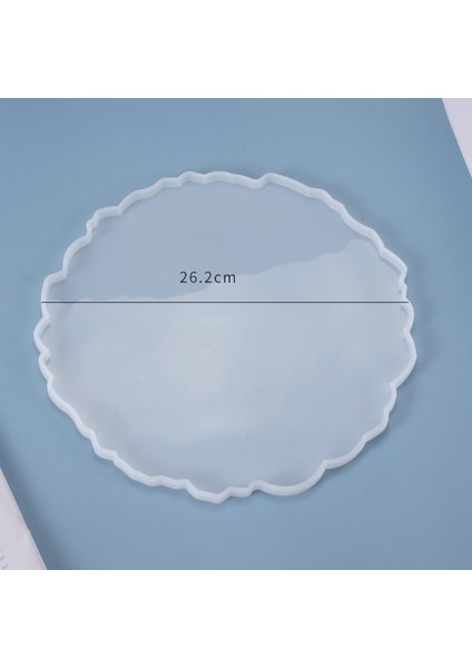 3x Dıy Kristal Epoksi Kalıp Komposto Salıncak Masa Yuvarlak Dantel Coaster Masa Dekorasyon Silikon Kalıp (Yurt Dışından)