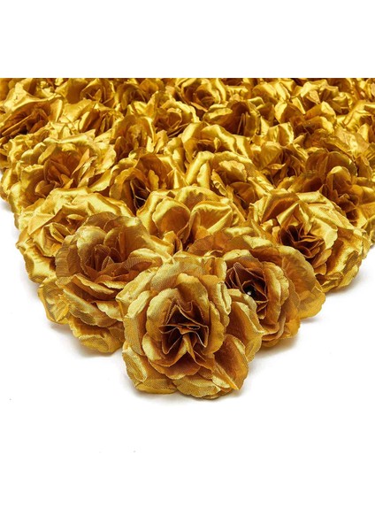Yapay Çiçekler Ipek Gül Çiçek Başları, Şapka Elbise Albümü Dekorasyon Için 250 Adet, Düğün Dekorasyon (Altın) (Yurt Dışından) modelleri