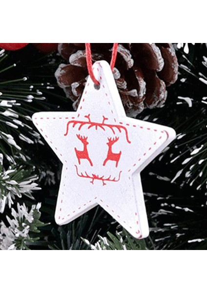 Noel Süslemeleri Ahşap Kolye, Noel Çanı (Yurt Dışından)