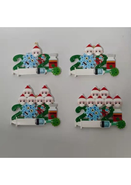 Noel Ağacı Kolye Hayatta Kalanların Maskeleri Kardan Adam El Sanatları (1 Kişilik Aile) (Yurt Dışından) fiyatları