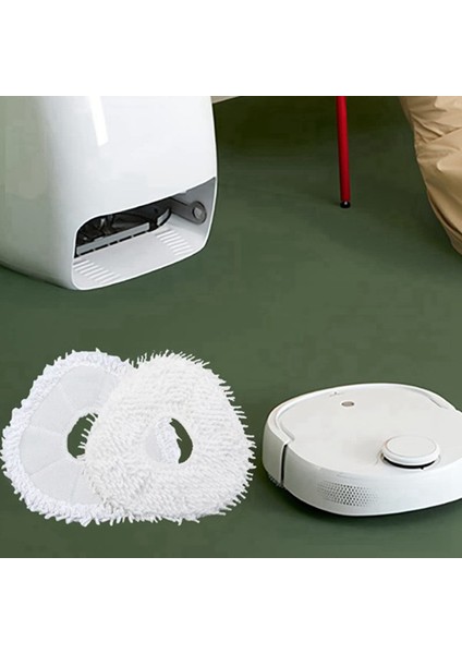 Narwal J1 Robot Için Yan Fırça Hepa Filtre Yedek Paspas Bezi (Yurt Dışından)