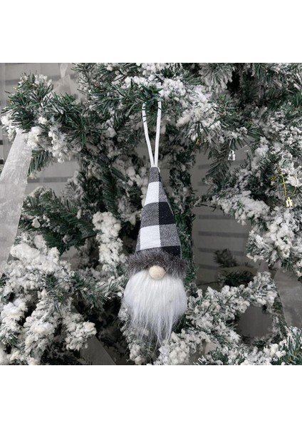 Ev Için Mutlu Noel Süslemeleri Yüzü Olmayan Gnome Bebek, 4'lü Paket (Yurt Dışından)