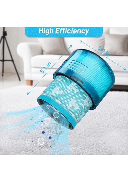 Dyson Gen5 Akülü Elektrikli Süpürge Için 3 Adet Gen5 Filtresi Hepa Filtresi (Yurt Dışından)