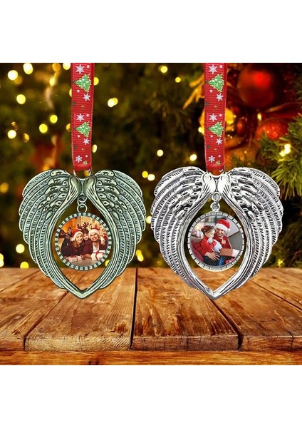 5 Adet Melek Kanadı Şekilli Kolye Noel Ağacı Süsleri-Altın (Yurt Dışından) indirimleri