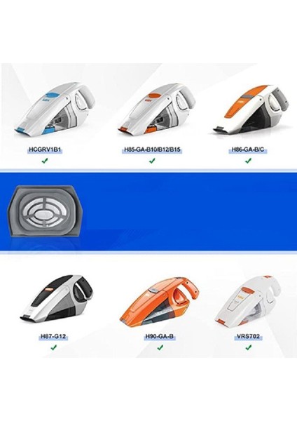 Vax Gator Elektrikli Süpürge H85-GA-B10 Değiştirilebilir Filtre Için 1 Adet (Yurt Dışından)