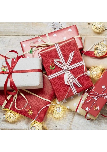 6'lı Kokteyl Işaretleyici Seti Şampanya Bardağı Noel Süslemeleri (Yurt Dışından) modelleri