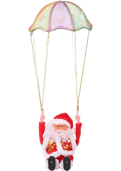 Elektrikli Paraşüt Tırmanma Halat Merdiven Santa Doll Noel Kolye (Yurt Dışından)