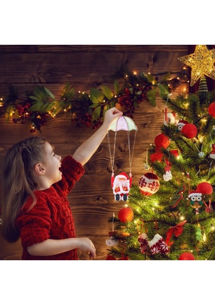 Elektrikli Paraşüt Tırmanma Halat Merdiven Santa Doll Noel Kolye (Yurt Dışından) fırsatları