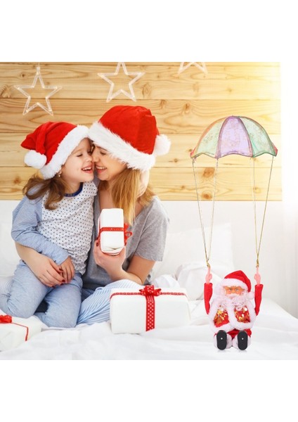 Elektrikli Paraşüt Tırmanma Halat Merdiven Santa Doll Noel Kolye (Yurt Dışından) indirimleri