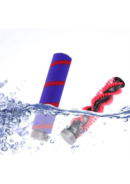 Dyson V7 V8 V10 Yumuşak Rulo Fırça Çubuğu LED Farlar Zemin Fırçası Için (Yurt Dışından)
