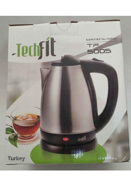 Elektrikli Su Isıtıcı Kettle 1.8 Lt Kapasite 1500 W Çelik Kettle Gizli Rezistanslı Türk Malı Ketıl