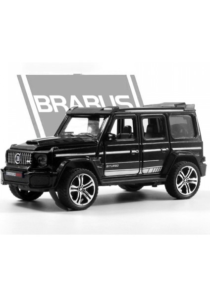 Parlak Siyah Brabus [altı Kapı + Ses ve Işık + Blister Kutu Ekran Standı Yok] 1:32 Alaşım Araba Modeli Simülasyon Ses ve Işık Kapısı Off-Road Araba Modeli Çocuk Oyuncak Araba Süsleri (Yurt Dışından) fiyatları