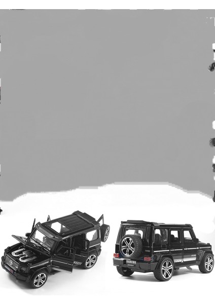 Parlak Siyah Brabus [altı Kapı + Ses ve Işık + Blister Kutu Ekran Standı Yok] 1:32 Alaşım Araba Modeli Simülasyon Ses ve Işık Kapısı Off-Road Araba Modeli Çocuk Oyuncak Araba Süsleri (Yurt Dışından) modelleri
