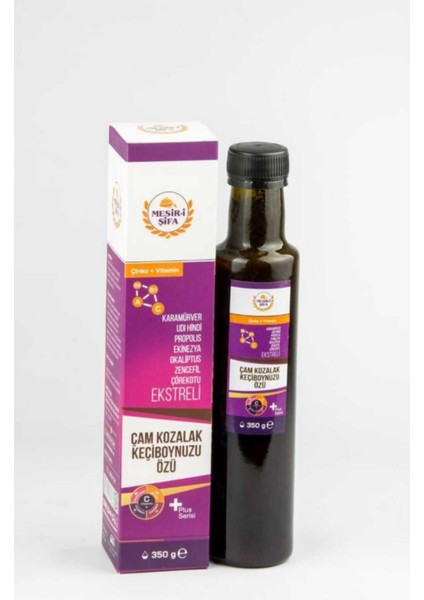 Mesri Şifa Afrika Sardunyası Macun 240 G+ Mesri Şifa Çam Kozalak Keçiboynuzu Özü 350 G