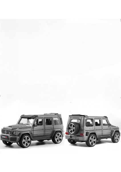 Buzlu Gri Brabus [altı Kapı + Ses ve Işık + Blister Kutu Ekran Standı Yok] 1:32 Alaşım Araba Modeli Simülasyon Ses ve Işık Kapısı Off-Road Araba Modeli Çocuk Oyuncak Araba Süsleri (Yurt Dışından) fiyatları
