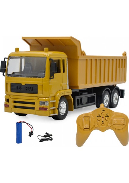 Damperli Kamyon Rc Inşaat Oyuncak Arabalar 4 5 6 7 8 Yaşındaki Çocuklar Için Yürümeye Başlayan Erkek Kızlar, 4 Tekerlekli Sürücü Kamyon Oyuncakları Şarj Edilebilir Piller (Yurt Dışından) modelleri
